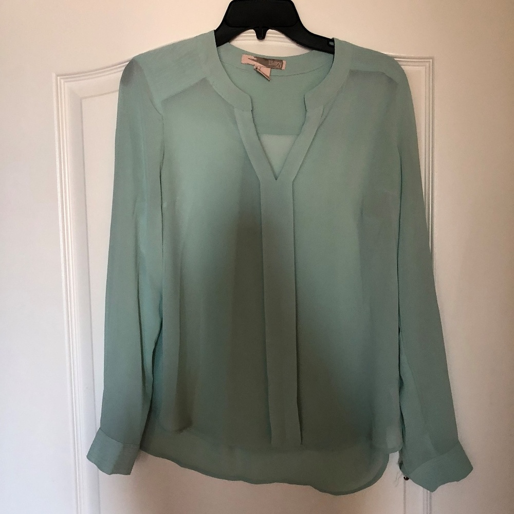 Light Blue Blouse